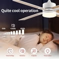 thumbnail image 4 of Bright Corners Modern Ceiling Fan with Light and Remote Control for Living Room 4 Blades (Set of 2), 4 of 6