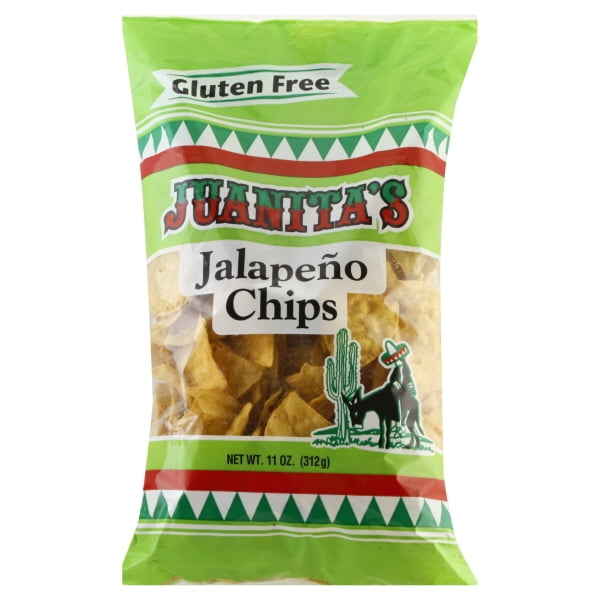 Juanita S Gluten Free Jalapeno Tortilla Chips 11 Oz Walmart Com Walmart Com