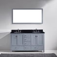 thumbnail image 4 of VIRTU USA  Caroline Avenue 60-inch Double Black Granite Bathroom Vanity Set, 4 of 5
