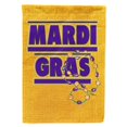 thumbnail image 1 of Lienzo con la bandera de Mardi Gras Caroline's Treasures 8365CHF Grande Multicolor, 1 of 1