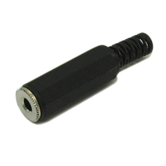3.5mm Plug/Jack, MONO TS 2 Connector, Self Solder, FEMALE