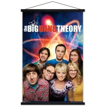 The Big Bang Theory - Season 8 - Key Art Wall Poster with Wooden Magnetic Frame, 22.375" x 34"