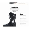 thumbnail image 4 of Stylish motorcycle boots - Classic design, comfortable and breathable, suitable for both daily commuting and casual riding,Black red,45, 4 of 15