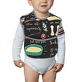 thumbnail image 6 of Hirioo Vegetable Quiche for Baby Waterproof Pocket Bib Adjustable Closed for Babies Toddlers with Large Pocket 6-24Months, 6 of 8