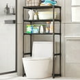 thumbnail image 1 of PRETXORVE Washing Shelf Sub Balcony Flap Floor Multi Layer Storage Rack Bathroom Storage Shelf, 1 of 7