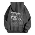 thumbnail image 6 of YUEHUA Cute Protect Our Oceans Hoodies for Women Ocean Whale Shark Hoodie Aesthetic Animal Graphic Sweatshirts Casual Fleece Pullover Tops, 6 of 6