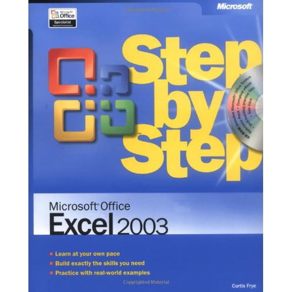 Pre-Owned Microsoft® Office Excel® 2003 Step by Step (Paperback) 0735615187 9780735615182