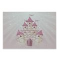 thumbnail image 1 of Castle Cutting Board, Wonder Tale Princess Fortress Palace Cartoon Childish Fun Illustration, Decorative Tempered Glass Cutting and Serving Board, in 3 Sizes, by Ambesonne, 1 of 2
