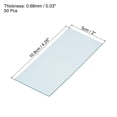 thumbnail image 2 of Unique Bargains 4.25' x 2' Welding Helmet Lens Clear PC Weld Hood Protective Replacement Covers, 50 Pack, 2 of 4