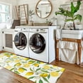 thumbnail image 5 of Lemon Kitchen Rug, Lemon Kitchen Rugs, Kitchen Mats for Floor, Kitchen Organization Non-Slip Lemon Kitchen Mat, Anti-Fatigue Mat Room Decor Standing Desk Mats, Lemon Kitchen Decor and Accessories, 5 of 6