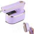 thumbnail image 1 of Mini Steam Iron for Clothes, 2-in-1 Iron and Steamer with Fast Heating & Multi-angle Rotation, 1000W Portable Handheld Steamer for Home & 26-2, 1 of 5