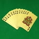 thumbnail image 5 of Juego de mesa divertido de Texas para jugar a las cartas de póquer chapado en papel de aluminio dorado Ndcxsfigh Nuevos Originales, 5 of 8