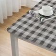 thumbnail image 5 of HAOXIT Checkered Tablecloth Stain Resistant Wrinkle Resistant Spillproof Washable Heavy Weight Table Cloth for Dining Room and Outdoor Use, Rectangle 36*36, 5 of 8