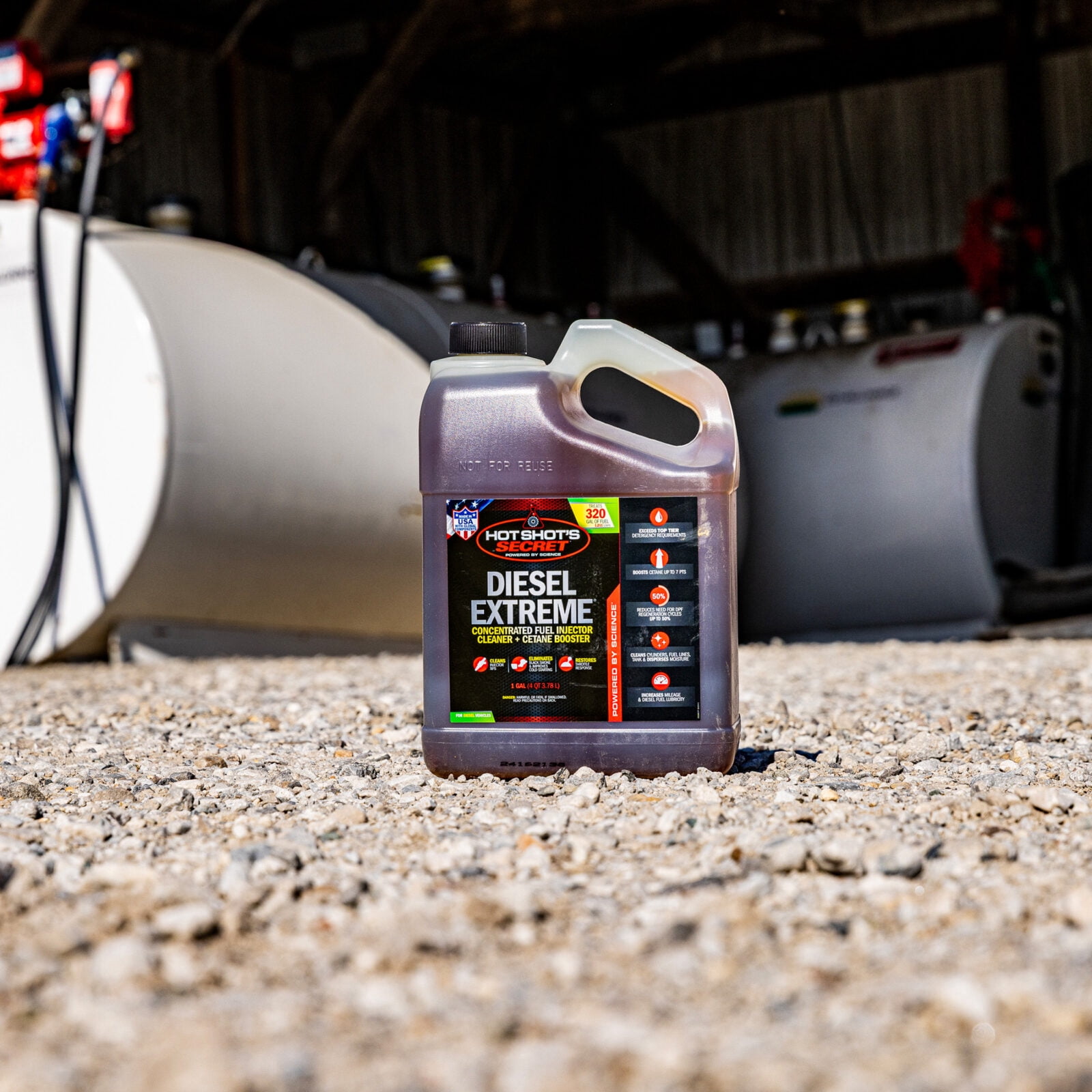 Hot Shot's Secret, Diesel Extreme Fuel System Cleaner, 1 gal, Gold