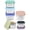 color3, variant on 6 Pack Stainless Steel Snack Containers color2 6oz Stackable Leak Proof Lunch Storage