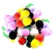 thumbnail image 2 of 100 pompones multicolores suaves y esponjosos pompones para manualidades suministros de decoraciones, 2 of 9