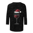 thumbnail image 5 of Womens Christmas Sweatshirt Round Neck Tops Long Sleeve Blouse Top Xmas Graphic Pullover Sweater Blouses Casual Tops Comfy Fall Fashion Outfits Winter Clothes 2025, 5 of 5