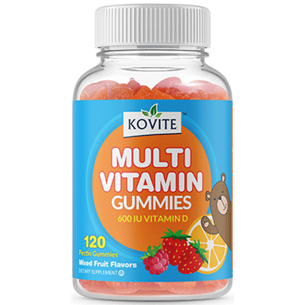 Kovite Kosher Childrens Multi Vitamin & Mineral Complete Formula with