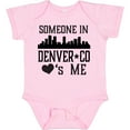 thumbnail image 3 of Inktastic Denver Colorado Someone Loves Me Skyline Boys or Girls Baby Bodysuit, 3 of 5