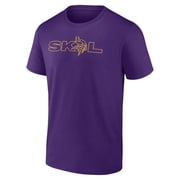 Mens Purple Minnesota Vikings SKOL T-Shirt