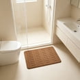 thumbnail image 1 of Happy Place Door Mat Crystal Velvet Absorbent Non Slip Entry Rug Dirt Trapping Easy Clean Welcome Mat For Entryway Porch Staircase Garage Patio Office Home Indoor Outdoor Decor Gift Idea, 1 of 6