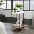 thumbnail image 3 of Sauder Tremont Row Engineered Wood/Metal Side Table in Sindoori Mango/Brown, 3 of 8