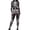 White, variant on Norvella Womens Halloween Costume Jumpsuits Skeleton Print Crewneck Long Sleeve Cosplay Bodysuits Dress Up Party Outfits