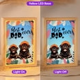 thumbnail image 2 of Best Pug Dad Ever Happy Father's Day Acrylic Plaque with Wood Photo Frame Box Dog Lover Gifts Light Box - 02006, 2 of 5