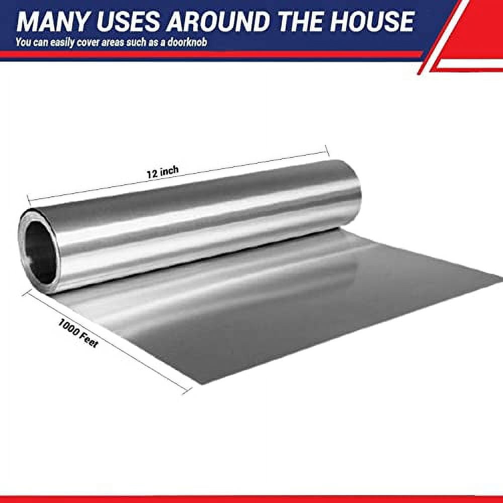 12" x 1000' Food Service Standard Aluminum Foil Roll