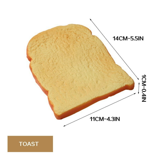 Simulation Bread Decompression Kneading Music Bread Toy Fake Food