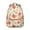 Orange-20, variant on Ocean Sea Life Crab Backpack for Student Waterproof Durable Composite Oxford Cloth with Colorful Nautical Crab Print, Comfortable Adjustable Straps, Perfect for Beach and Outdoor Use