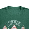thumbnail image 4 of MOUSYA Christmas Plus Size Shirt Women Farm Fresh Christmas Tree Cakes Tops Holiday Shirt Women Oversized Xmas Tee Fall Tops,2X, 4 of 13