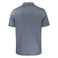 thumbnail image 3 of Men's Cutter & Buck  Navy/White Atlanta Braves Stars & Stripes Big & Tall Forge Eco Double Stripe Stretch Recycled Polo, 3 of 3