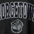 thumbnail image 4 of Men's Colosseum Charcoal Georgetown Hoyas Arch & Logo Crew Neck Sweatshirt, 4 of 4