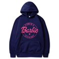 thumbnail image 1 of Barbie Let S Go Printed Pattern Ebay Plus Fleece Sweatshirt Hoodie, 1 of 2