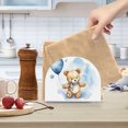 thumbnail image 6 of Bear Balloon and Stars Napkin Holder for Table Clear Napkin Stand Paper Holder Acrylic Organizer Dispenser Napkins for Dinner Kitchen Restaurant Room, 6 of 8