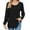 Black, variant on Women's Puff Sleeve Pleated Blouse Crew Neck Loose Fit Long Sleeve Top Soft Breathable Casual Shirt for Winter Spring Comfort Wear Pink XXL