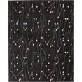 thumbnail image 4 of Nourison Grafix Floral Black 7'10" x 9'10" Area Rug, (8x10), 4 of 9