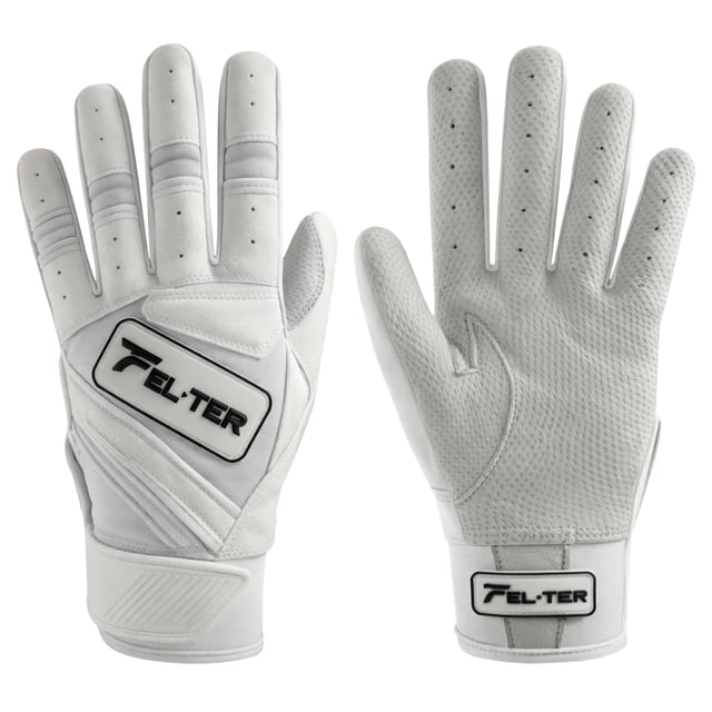 Guantes de Bateo Felter Sports Beisbol Blanco Adulto XL