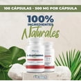 thumbnail image 4 of L- Glutamina - Aminoácido 1000 Mg Por Porción - 100 Cápsulas Sin Sabor, 4 of 6