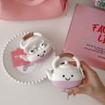 thumbnail image 5 of Cute Teapot Silicone Headphone Case for Airpods 2 3 4 pro/pro2 (SMT1374 Color,For  for For AirPods 4), 5 of 7