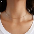 thumbnail image 4 of UDIYO Women Lady Fashion Simple Design All Match Fine Collar Choker Necklace Jewelry, 4 of 5