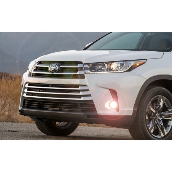 For 2017 2018 2019 Toyota Highlander Xenon Fog Lights Kit