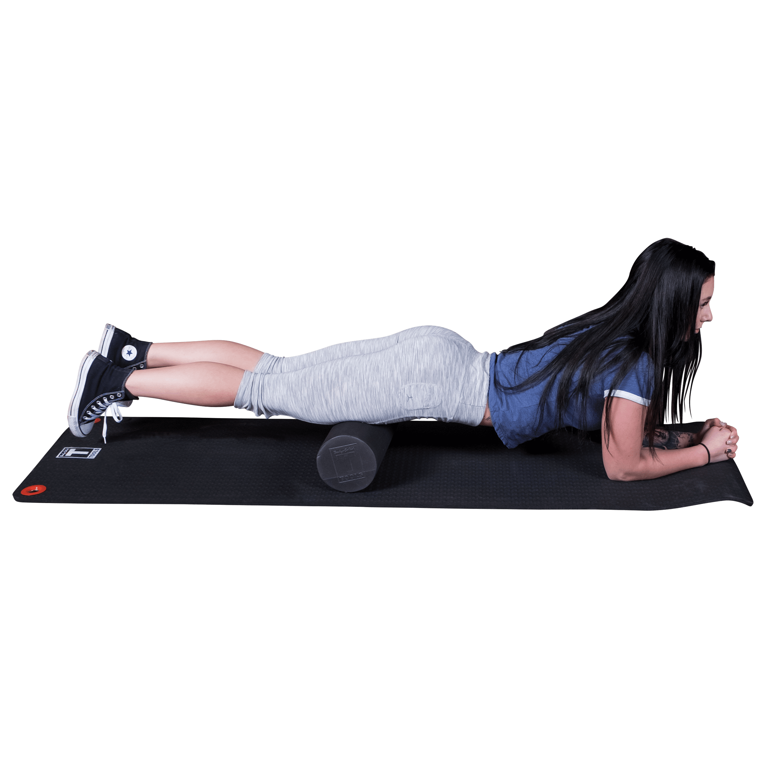 Body Solid 36" Premium Foam Roller Full Round, EVA, High Density