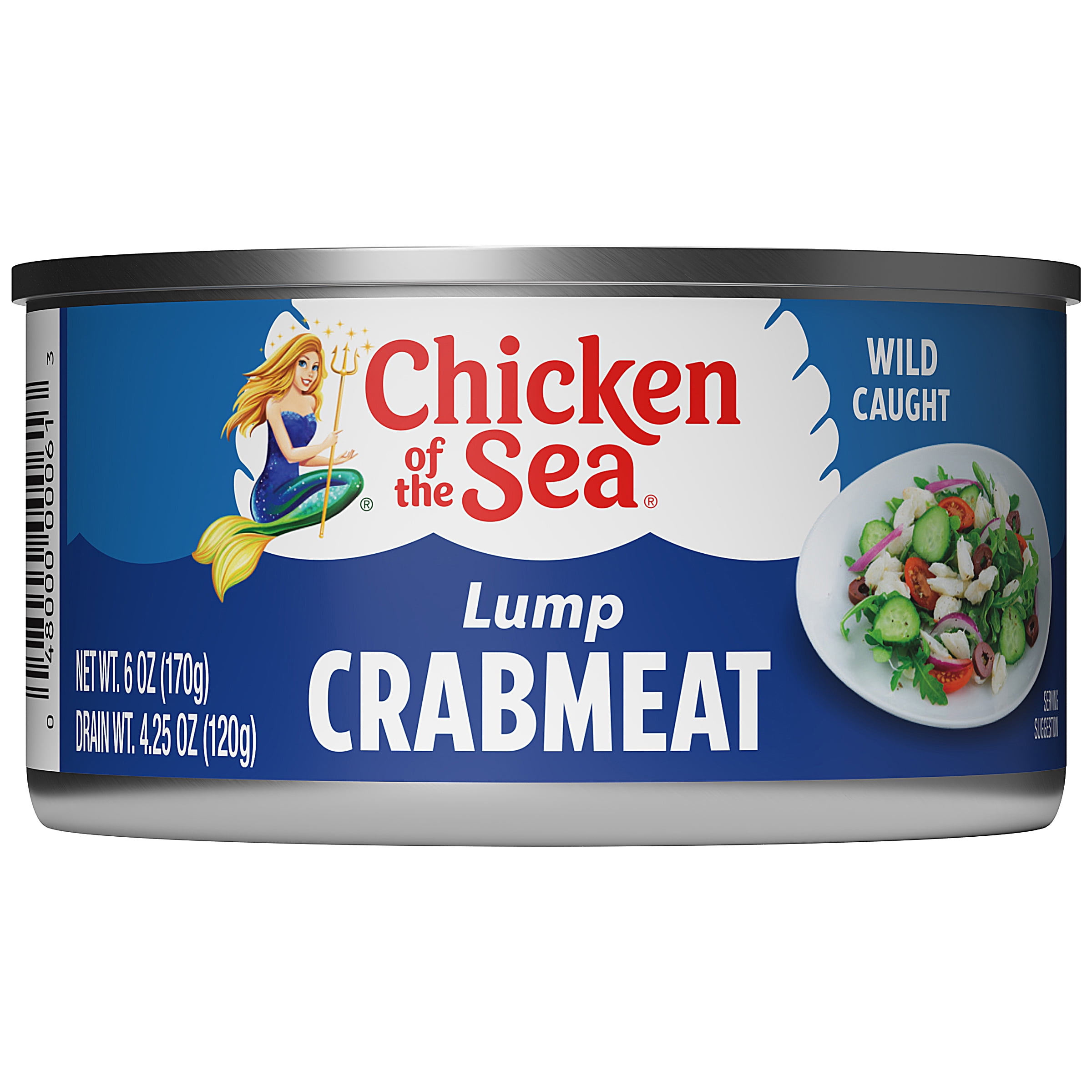 (2 pack) Chicken of the Sea Wild Caught Lump Crabmeat 6 oz