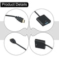 thumbnail image 2 of Convertidor VGA a HD Disfrute Cable macho a hembra con audio, 2 of 12
