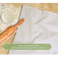 thumbnail image 5 of COTTON HOMES Flour Sack Tea Towel, Dish Cloth, Cheesecloth Baking Towels for Kitchen 6 Pack - 28x28 Inch- [with 3 Free Wash Cloths] -100% Virgin Cotton., 5 of 9