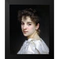 thumbnail image 2 of Bouguereau, William-Adolphe 15x18 Black Modern Framed Museum Art Print Titled - Gabrielle Cot, 2 of 5