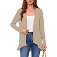 thumbnail image 1 of Witsmile Women's Lightweight Open Front Cardigans Long Sleeve Soft Casual Drape Fall Cardigan, 1 of 6
