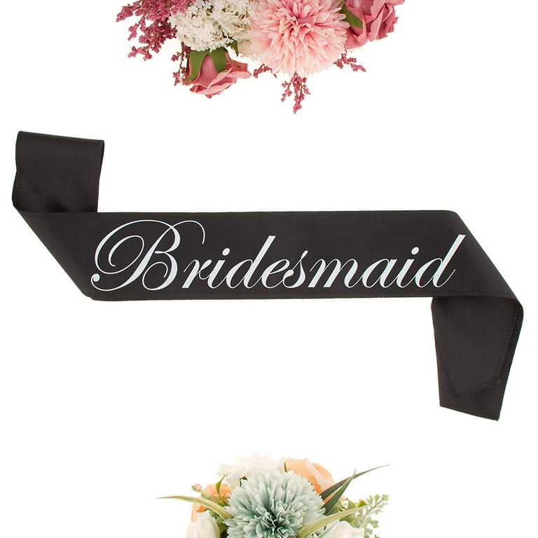 Sash bridesmaid outlet